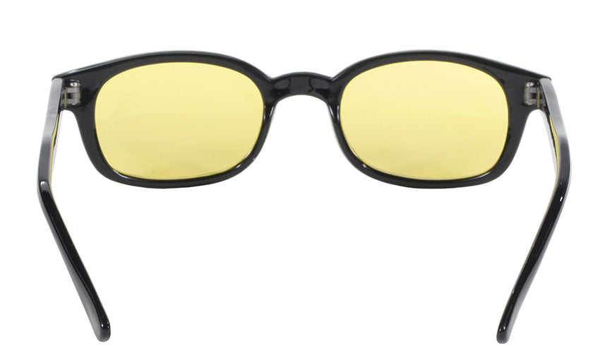 10112 X - KD'S BLK FRAME/YELLOW LENS