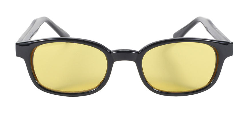 10112 X - KD'S BLK FRAME/YELLOW LENS