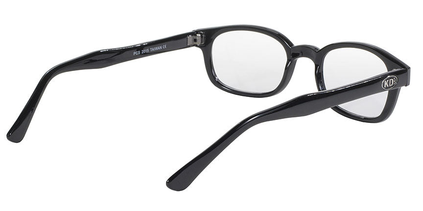 1015 X - KD'S BLK FRAME/CLEAR LENS