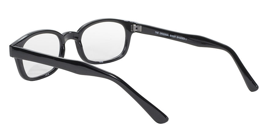 1015 X - KD'S BLK FRAME/CLEAR LENS