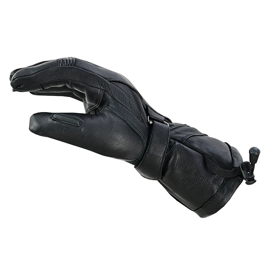 High Performance Men's Deer Skin Insulated Cruiser Gauntlet Gloves