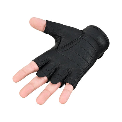 DS14 Perforated Fingerless Glove