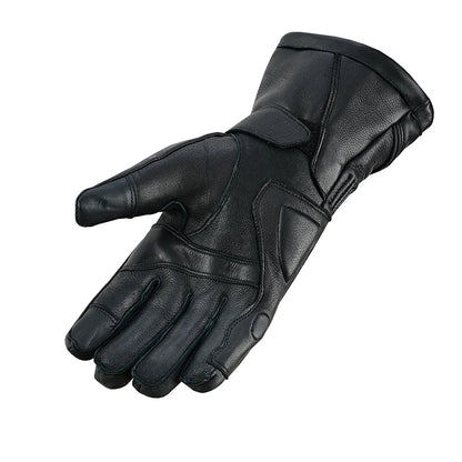 High Performance Men's Deer Skin Insulated Cruiser Gauntlet Gloves