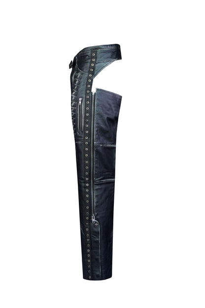 Dream Apparel Rub Off Premium  Naked Cowhide Leather Chaps