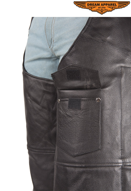 Biker Chaps With No Liner