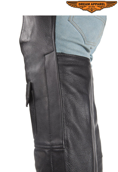 Biker Chaps With No Liner