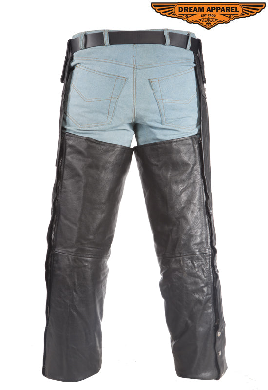 Motorcycle Leather Chaps