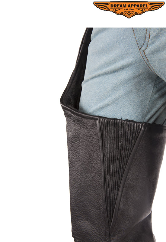 Removable Liner Chaps With 3 Pockets