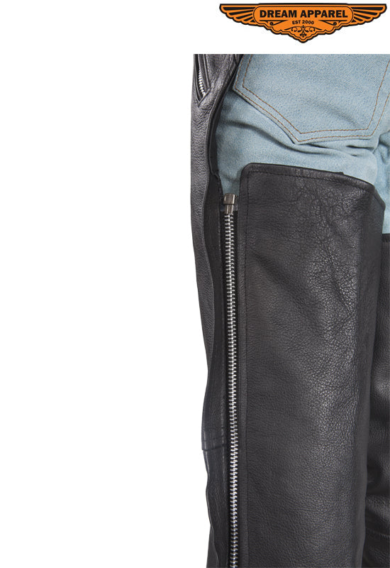 Removable Liner Chaps With 3 Pockets