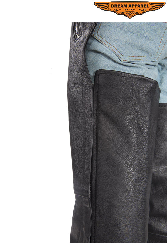 Removable Liner Chaps With 3 Pockets