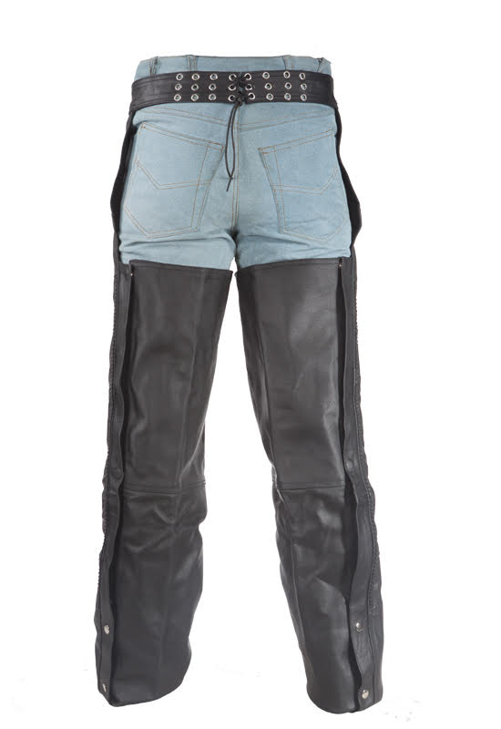 Split Cowhide Leather Chaps