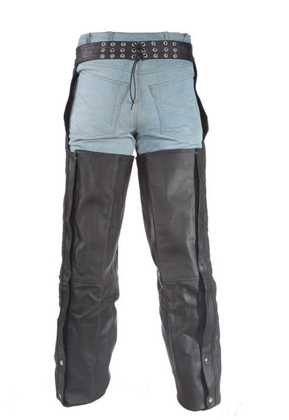 Split Cowhide Leather Chaps