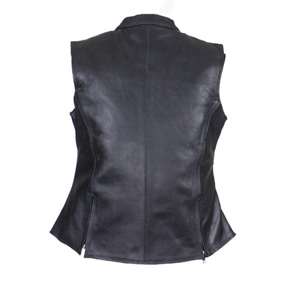 Women's Leather Gun Pocket Vest by Club Vest®