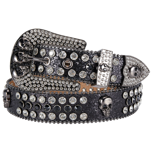 Dream Apparel Premium Strap Men Women Western Fashion Bling Bling Rhinestones Crystal Diamond Belts