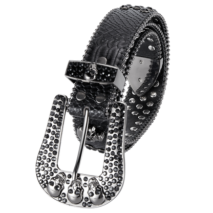 Dream Apparel Premium Strap Men Women Western Fashion Bling Bling Rhinestones Crystal Diamond Belts