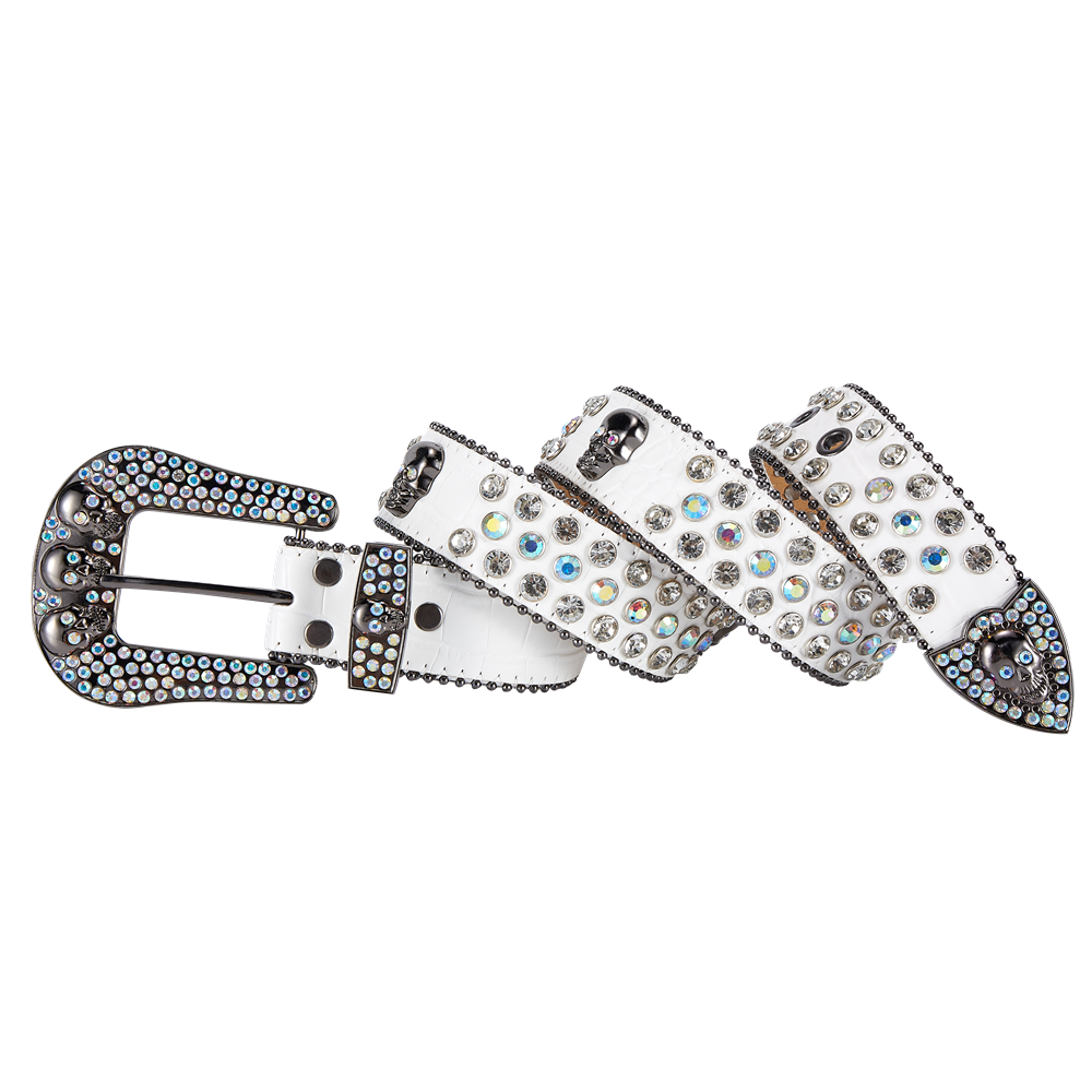 Dream Apparel Premium Strap Men Women Western Fashion Bling Bling Rhinestones Crystal Diamond Belt