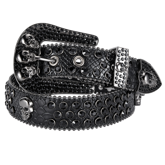 Dream Apparel Premium Strap Men Women Western Fashion Bling Bling Rhinestone Crystal Diamond Belts