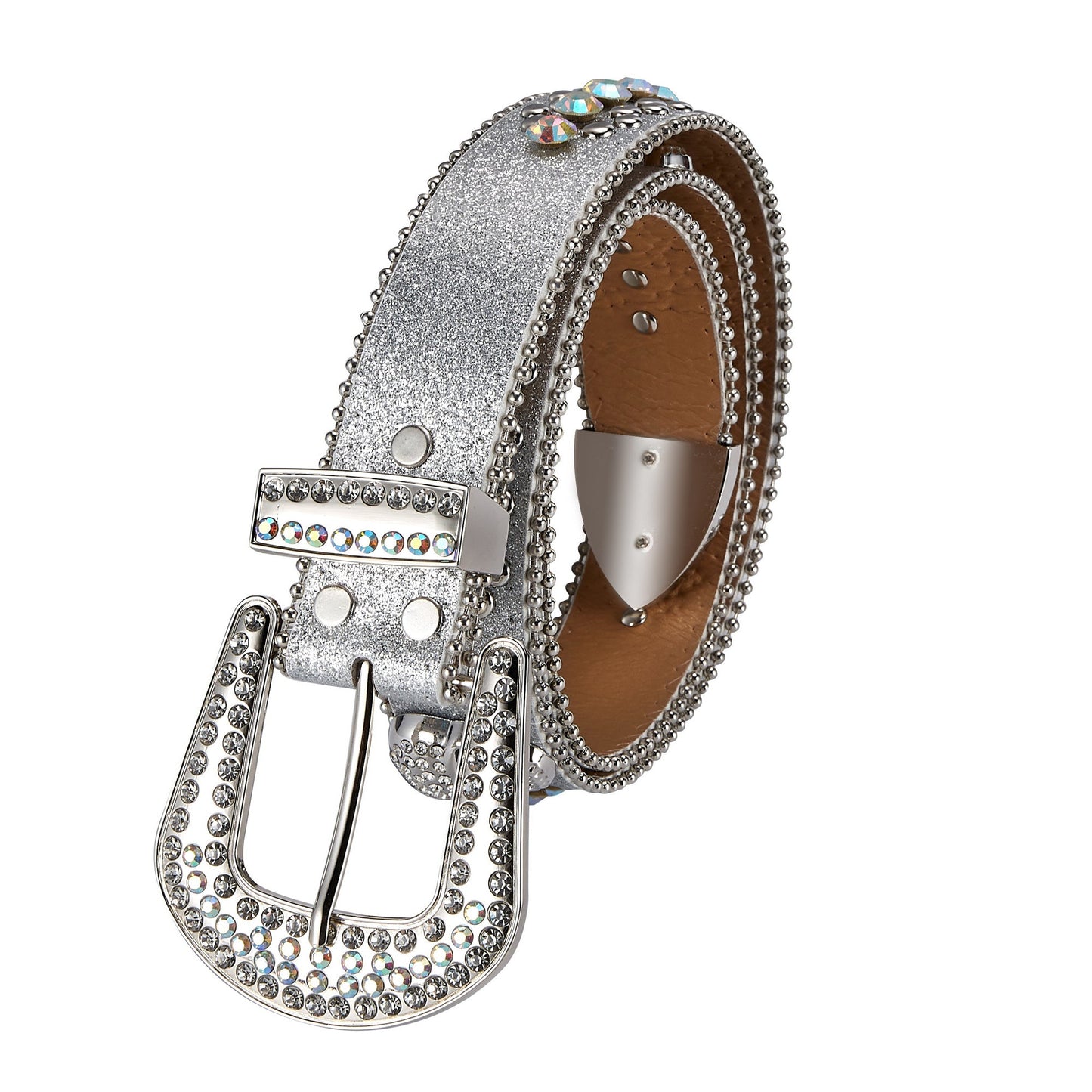 Dream Apparel Premium Strap Men Women Western Fashion Bling Bling Rhinestones Crystal Design Belts