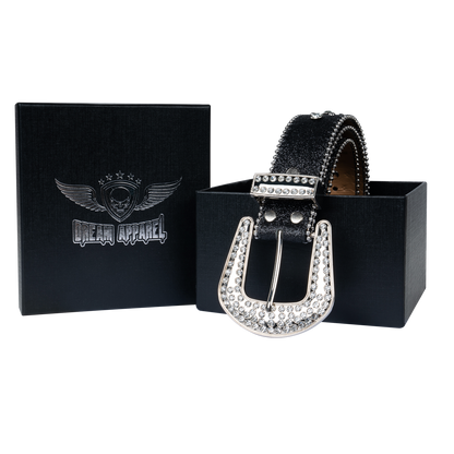 Dream Apparel Premium Straps Men Women Western Fashion Bling Bling Rhinestones Crystal Diamonds Belt