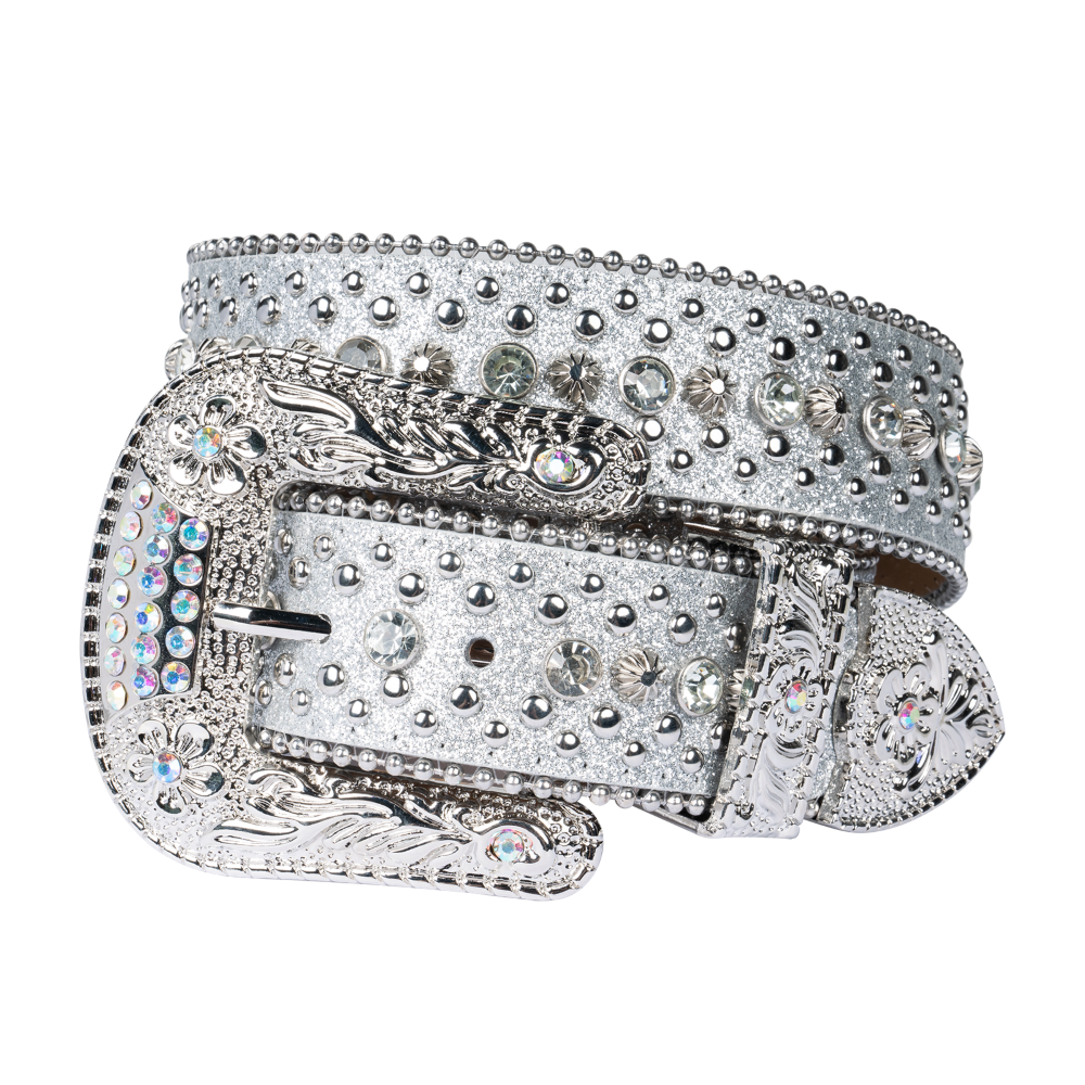 Dream Apparel Premium Strap Men Women Fashion Bling Bling Rhinestones Crystal Diamond Belts