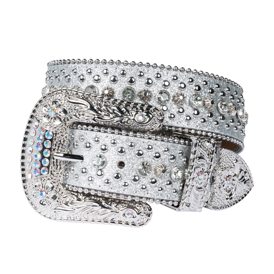 Dream Apparel Premium Strap Men Women Fashion Bling Bling Rhinestones Crystal Diamond Belts