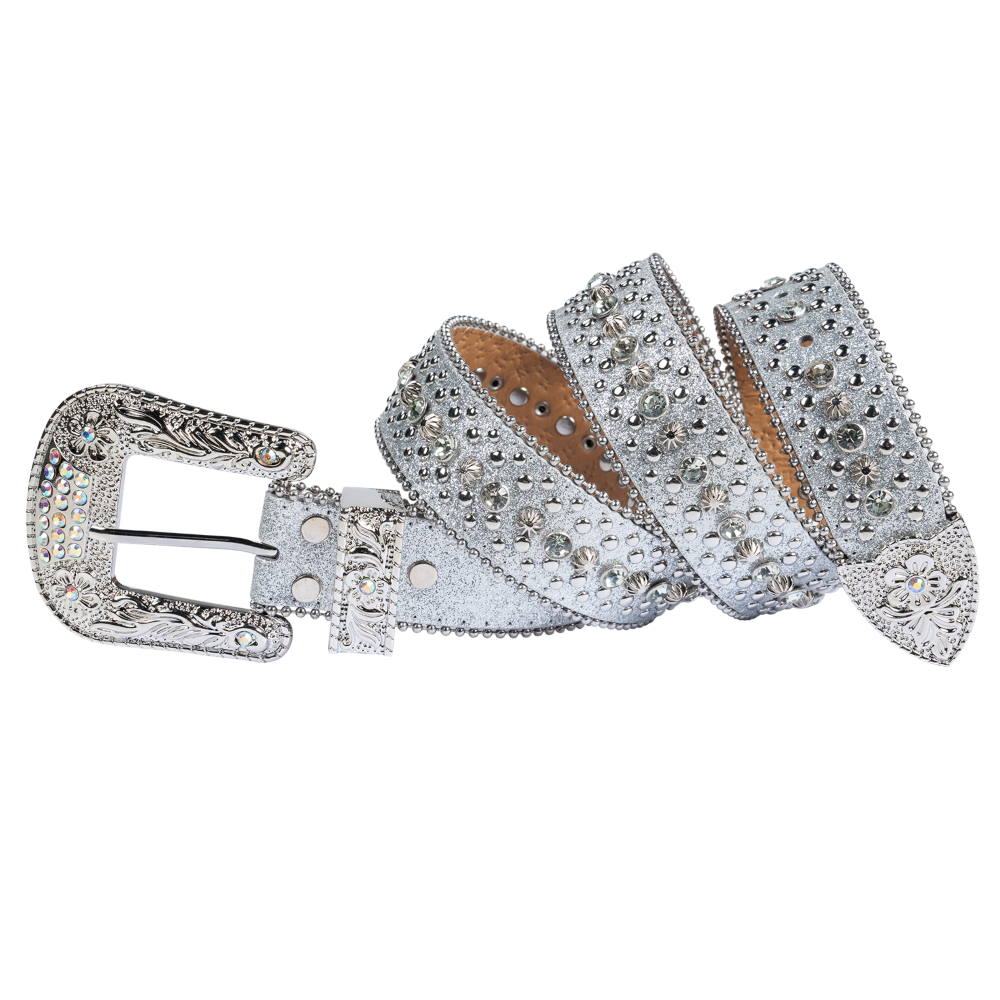 Dream Apparel Premium Strap Men Women Fashion Bling Bling Rhinestones Crystal Diamond Belts