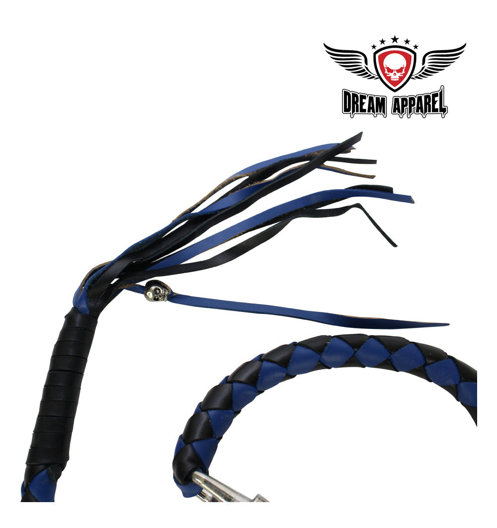 Dream Apparel 36" Black And Blue Get Back Whip