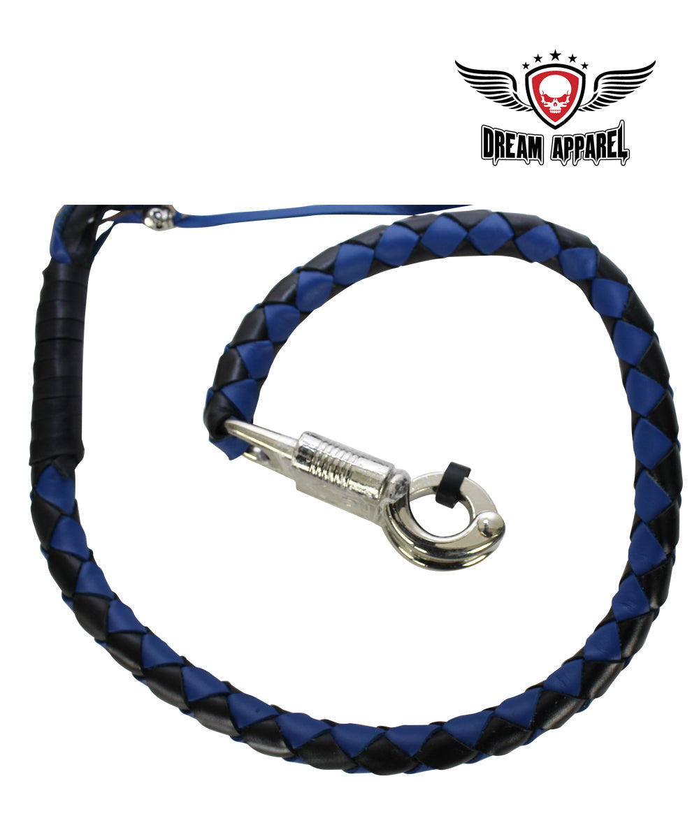 Dream Apparel 36" Black And Blue Get Back Whip