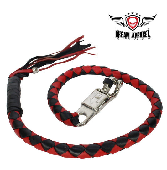 Dream Apparel 36" Black And Red Get Back Whip