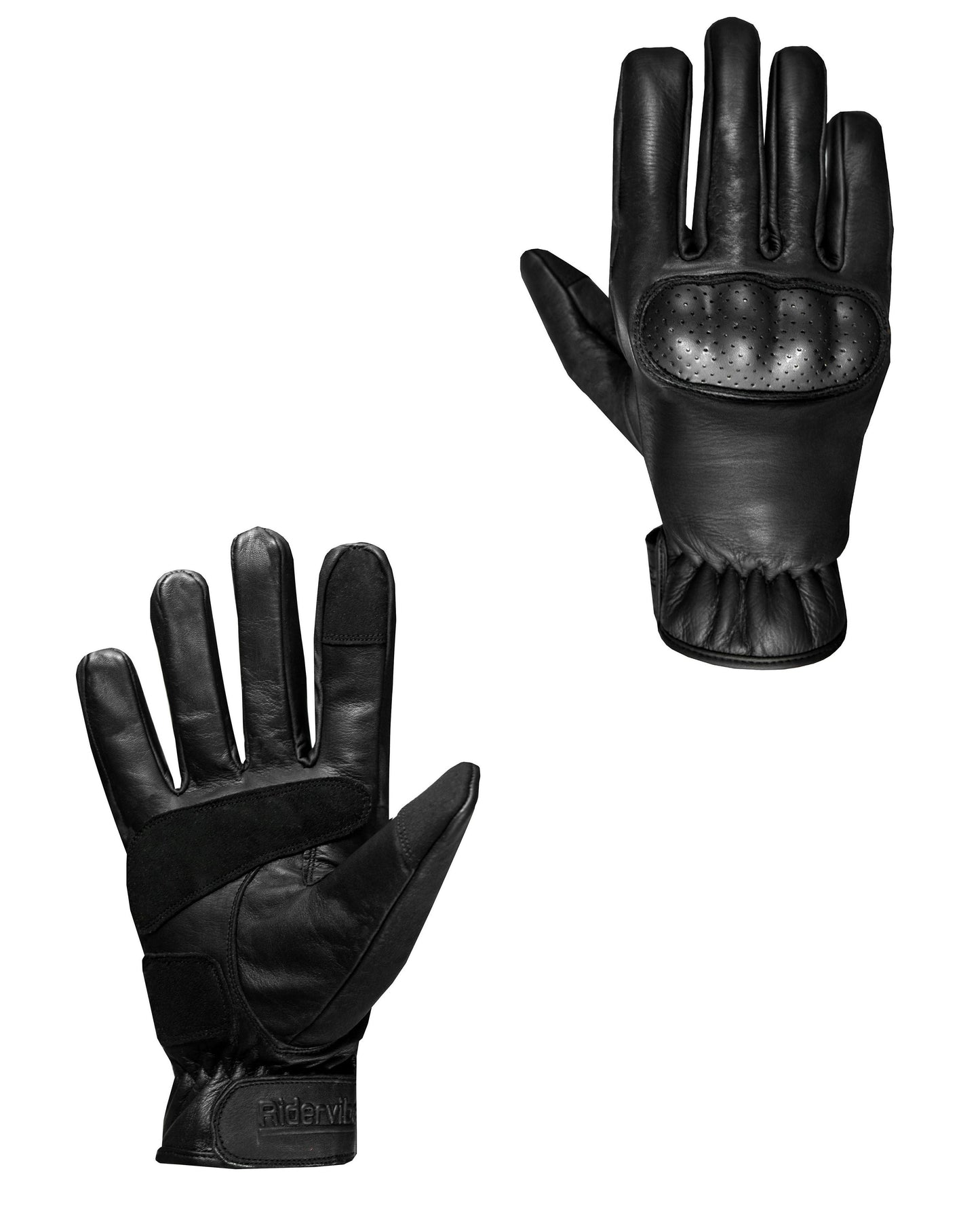 Dream Apparel Black Motorcycle riding Gloves