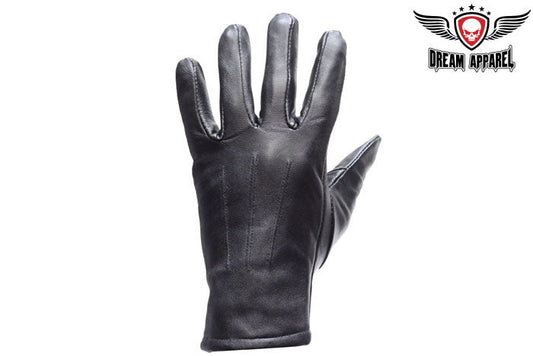 Women Full Finger Leather Gloves