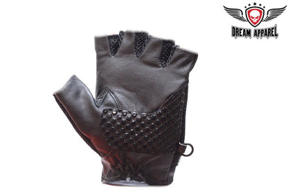 Motorcycle Fingerless Gloves