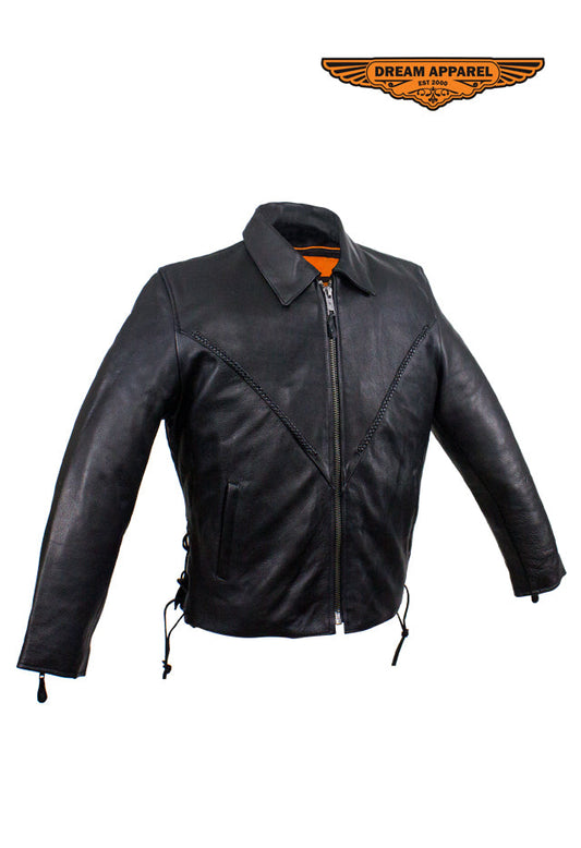 Women's Soft Leather Motorcycle Jacket