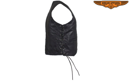 Women's Black Gun Pocket Vest