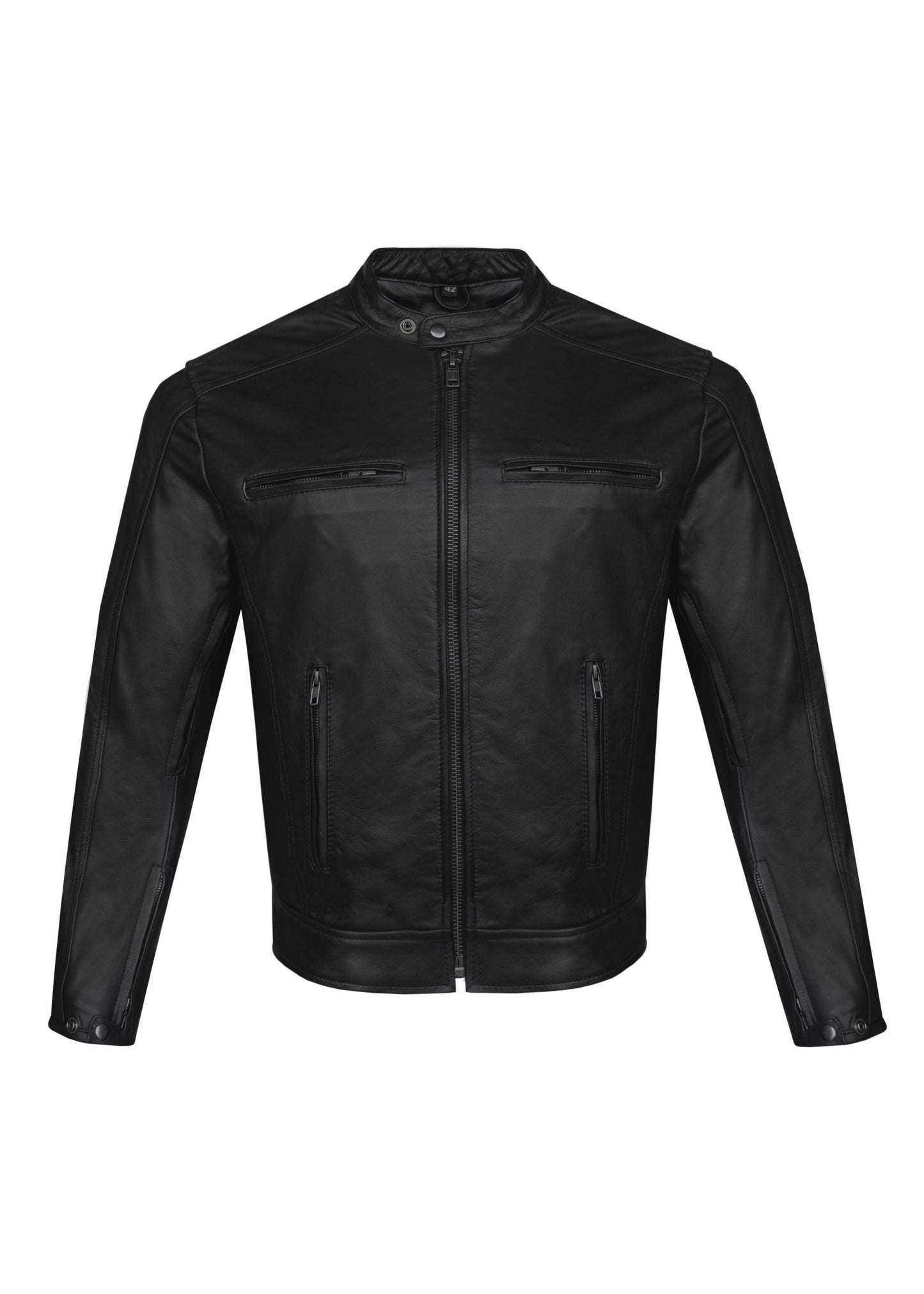 Dream Apparel Mens Leather Jacket, Z/O lining