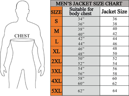 Dream Apparel Mens Leather Jacket, Z/O lining