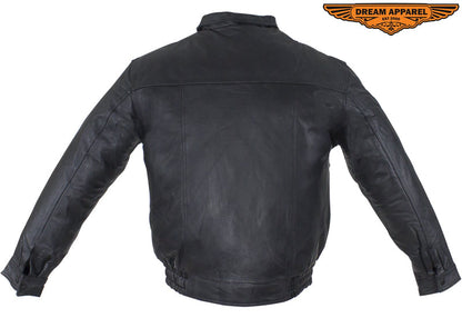 Mens Bomber Jacket With Z/o Lining