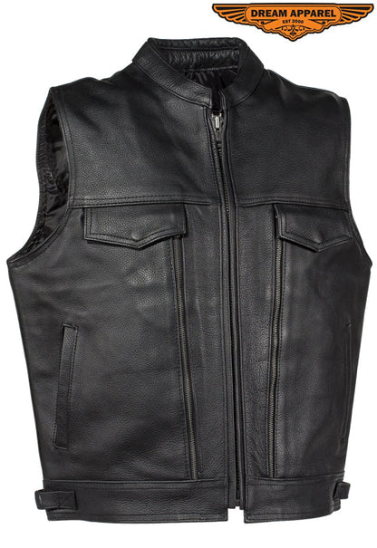 Motorcycle Club Vest With Pockets