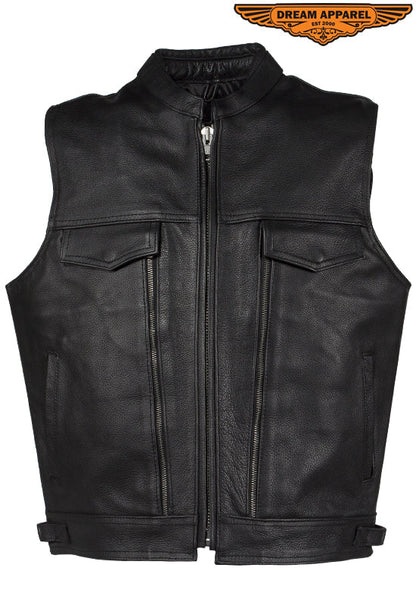 Motorcycle Club Vest With Pockets