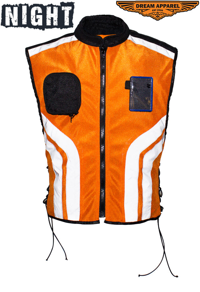 Mens Light Weight Reflective Vest