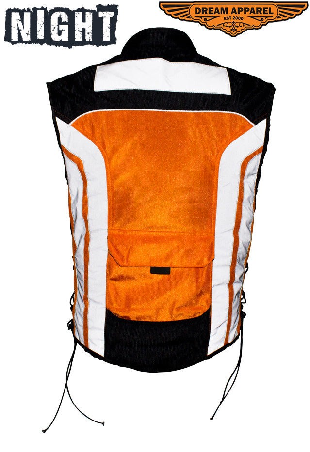 Mens Light Weight Reflective Vest