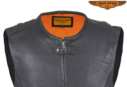 Mens Speedster Motorcycle Club Vest