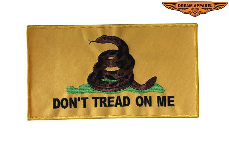 Yellow Gadsden Flag Patch