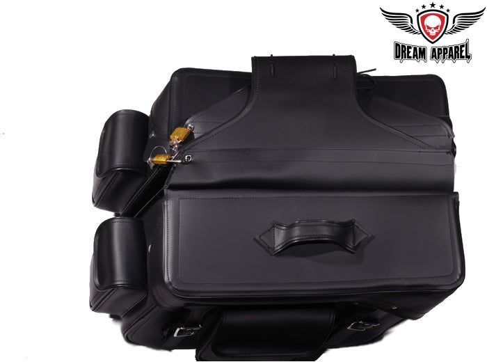 PVC Motorcycle Throwover Saddlebag