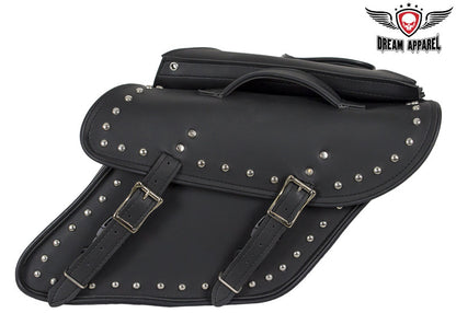 Studded Saddlebag for Harley Davidson Dyna's