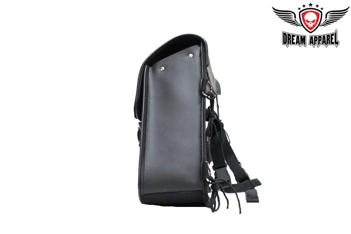 Universal Fitting Motorcycle Solo Swing Arm Bag No Stud