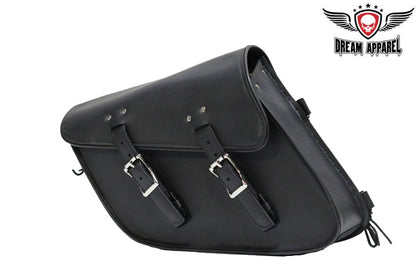 Universal Fitting Motorcycle Solo Swing Arm Bag No Stud