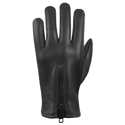 Dream Apparel Motorcycle Black Gloves With Zipper