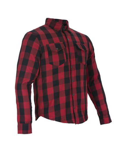 Mens Plaided Flannel Shirt 100 % Cotton, Comfortable Fit, Sleak Design, Quilted Inner Lining