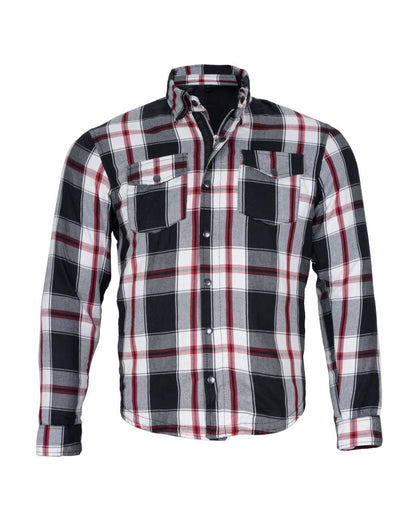 Mens Plaided Flannel Shirt 100 % Cotton, Comfortable Fit, Sleak Design, Quilted Inner Lining